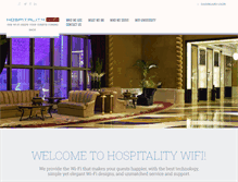 Tablet Screenshot of hospitalitywifi.com